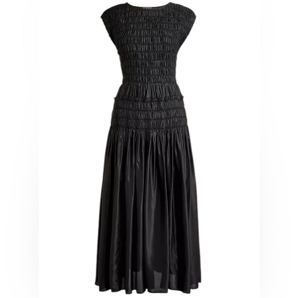 New never worn J.Crew The Maude Dress in Black Drapey
Viscose Twill